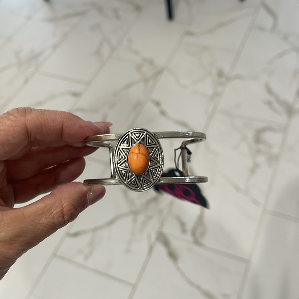 Bracelet look on the sunny side ( orange) - Picture 2 of 5